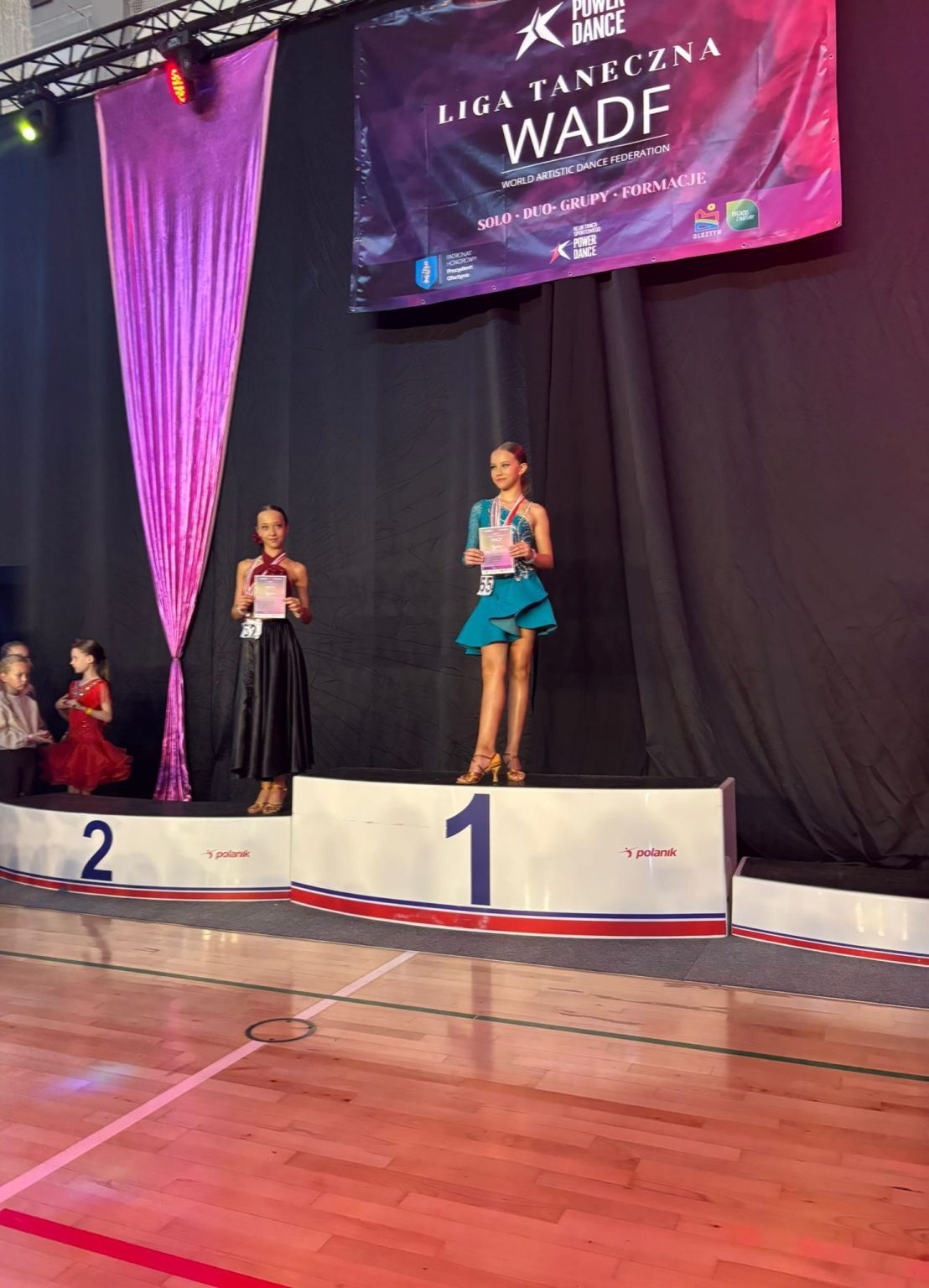 Ania Roczniak podium