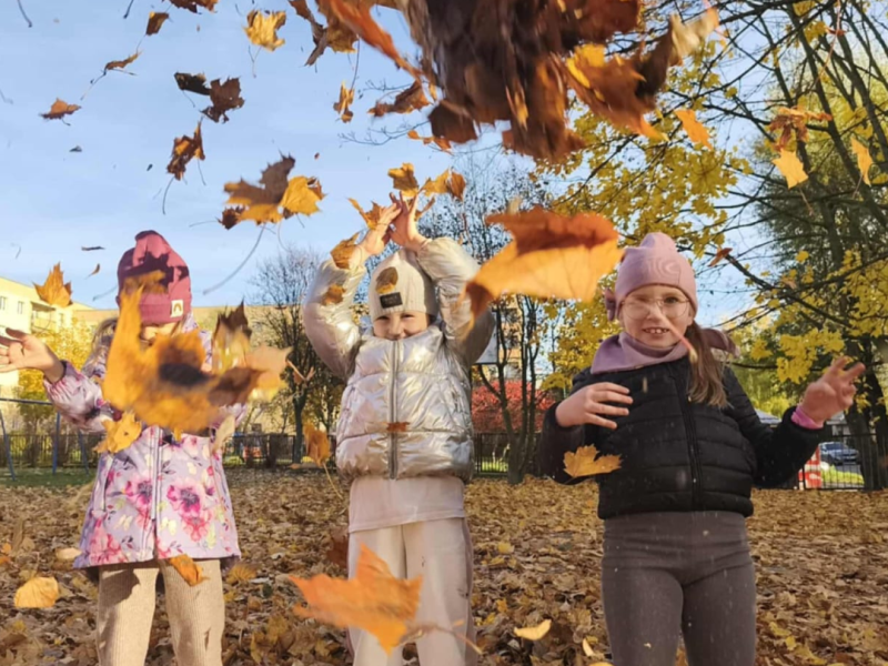 Kolorowa jesień w świetlicy