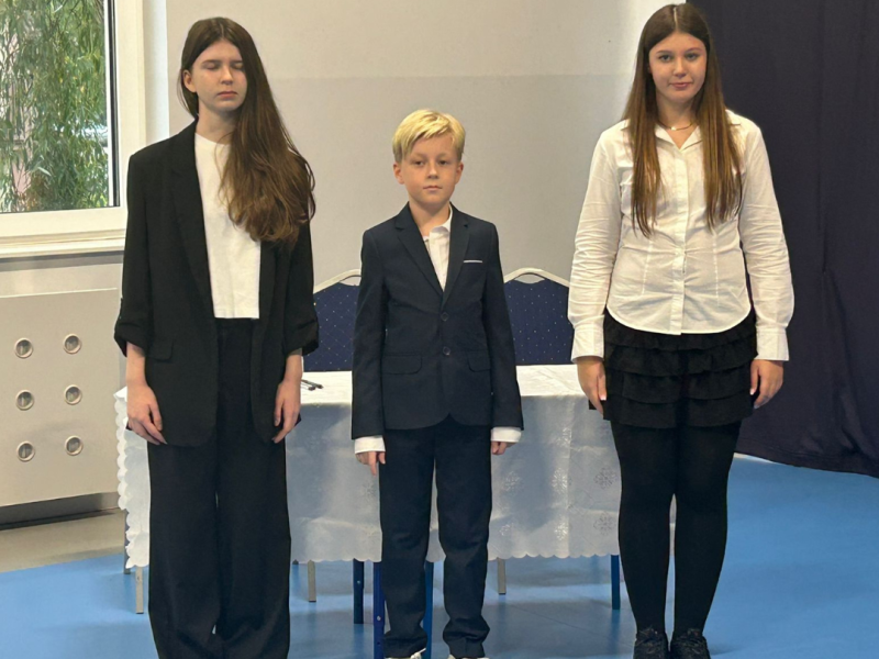 Zaprzysiężenie Samorządu Uczniowskiego