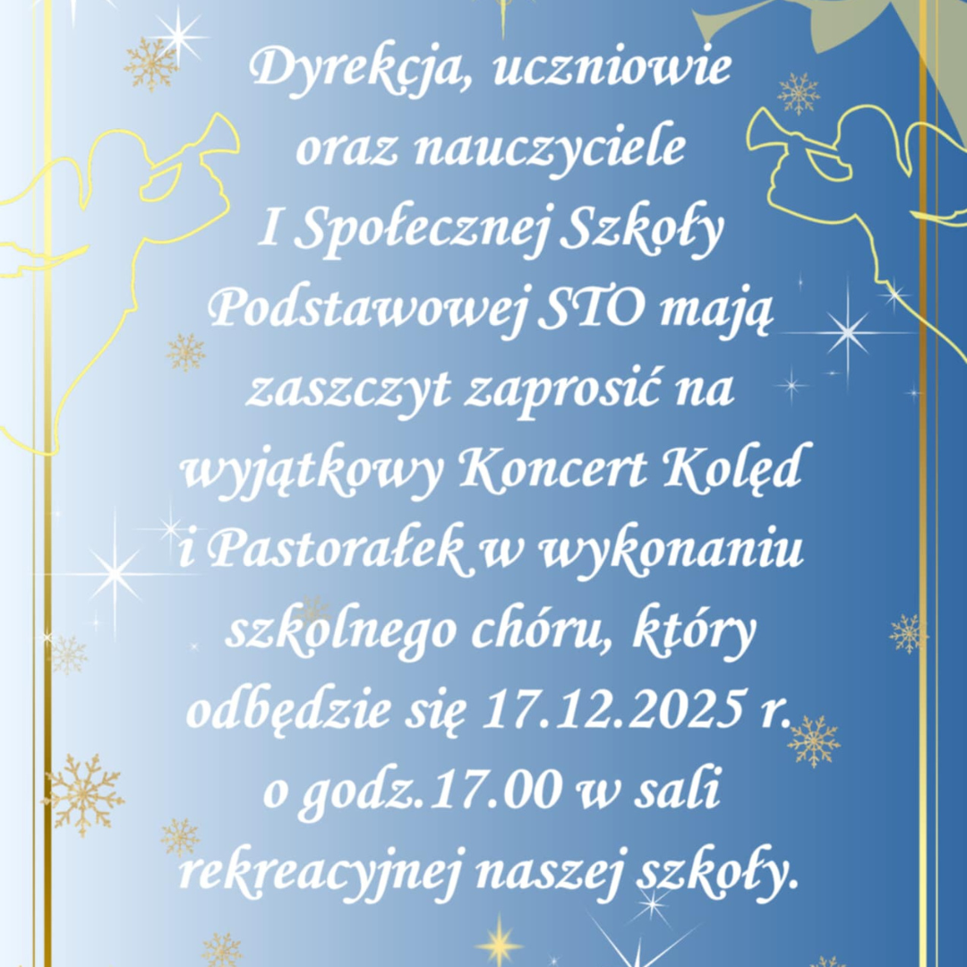 Read more about the article Zapraszamy na Koncert Kolęd i Pastorałek