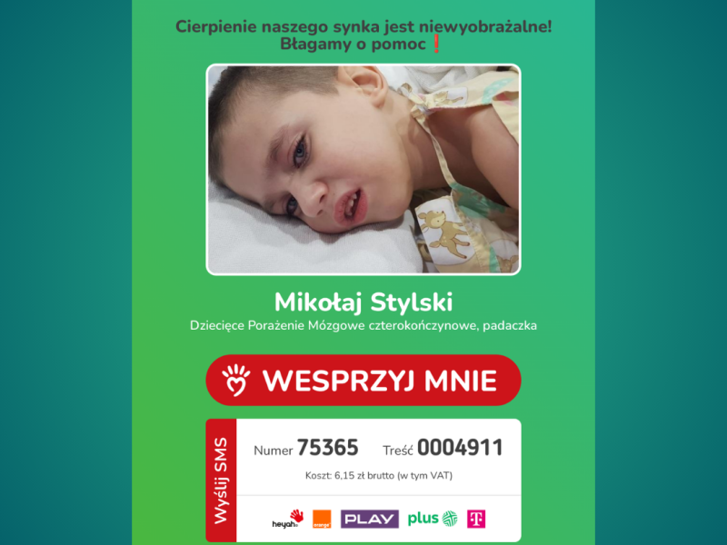 Razem możemy więcej — wesprzyjmy brata naszego ucznia!