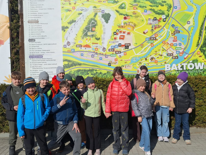 Wycieczka klas 0-3 do Bałtowa