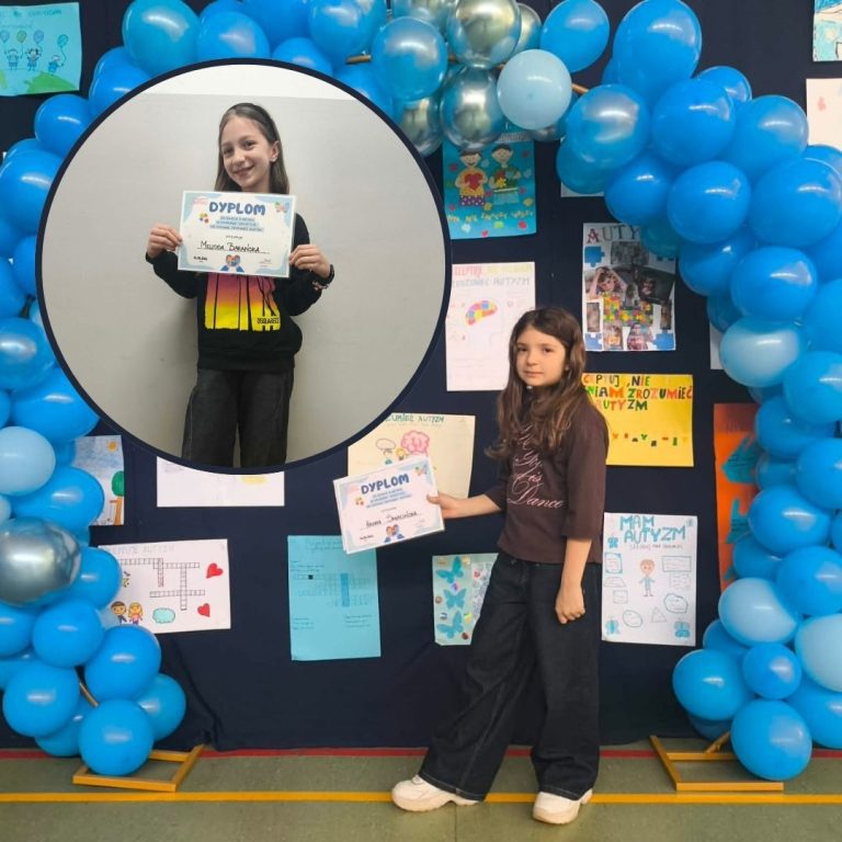 Osiągnięcia w konkursie „Akceptuję, nie oceniam. Zrozumieć Autyzm”