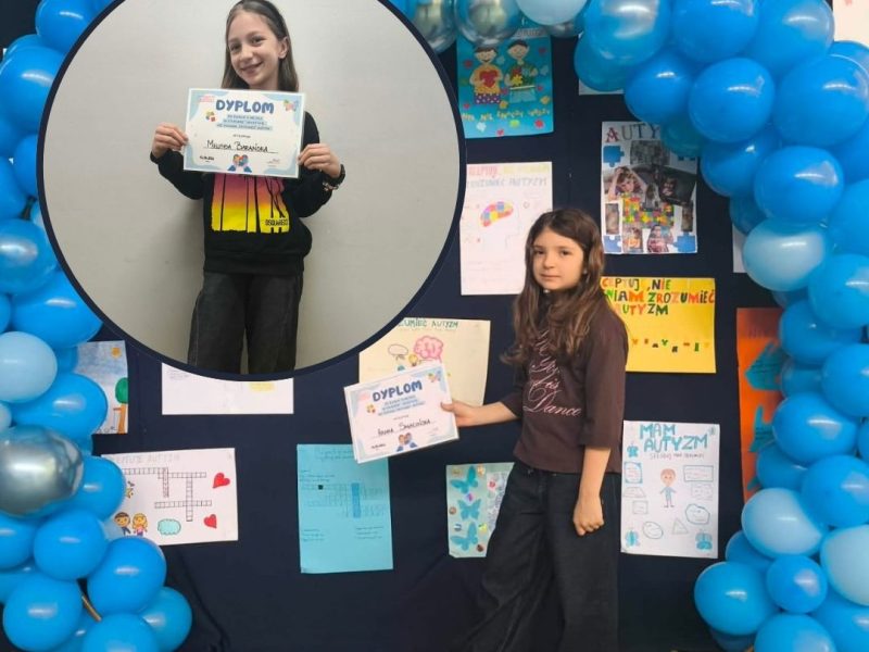 Osiągnięcia w konkursie „Akceptuję, nie oceniam. Zrozumieć Autyzm”